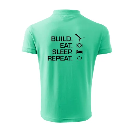 Build eat sleep repeat - montážna pena
