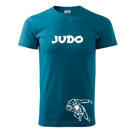 Judo nápis + postavy