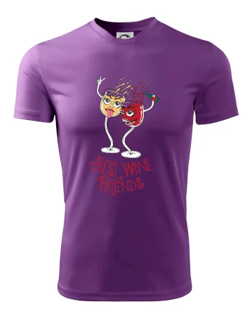 Best wine friends dancing (Pecka design)