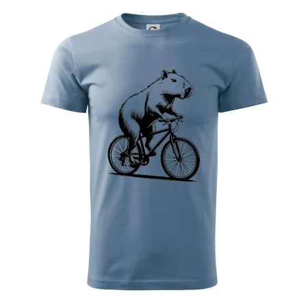 Kapybara na kole černá