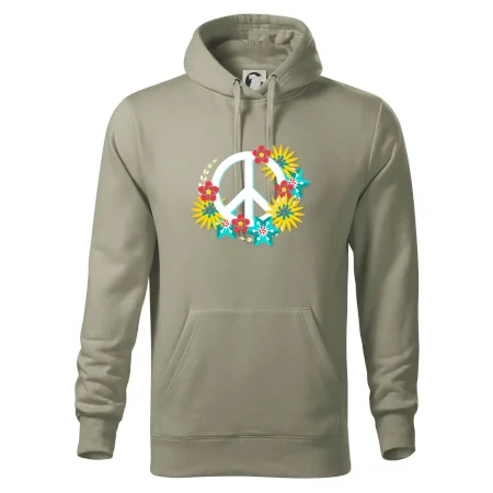 Peace symbol abstraktný