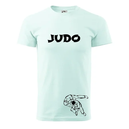 Judo nápis + postavy
