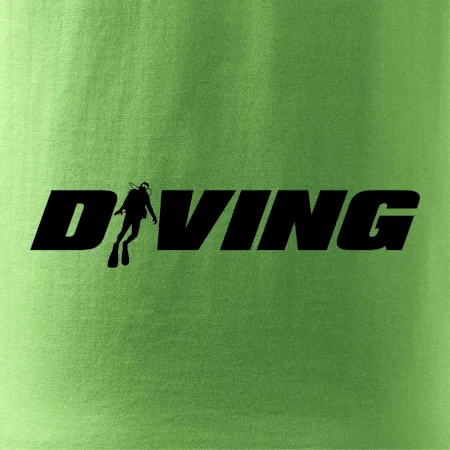 Diving nápis potápač