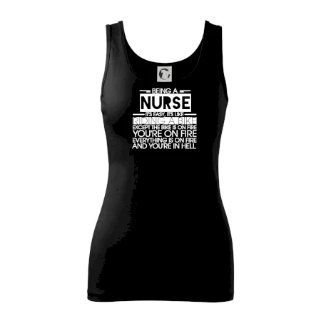 Being a nurse - bike
