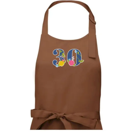Kvetinové číslo kreslené - 30