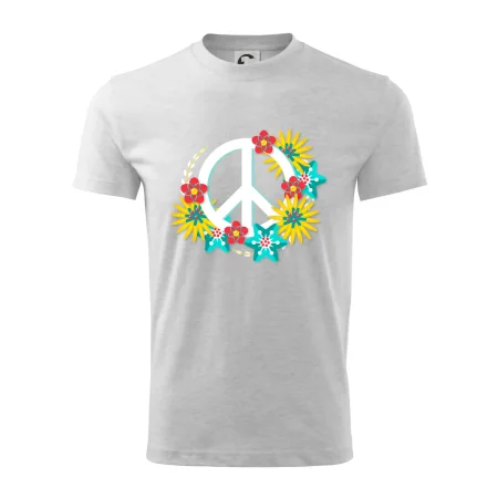 Peace symbol abstraktný