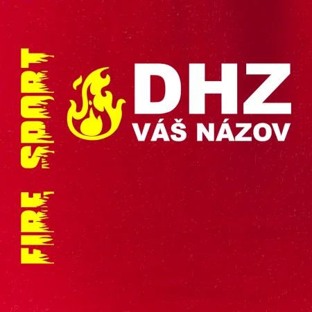 DHZ (oheň, firesport, názov sboru - vlastný nápis)