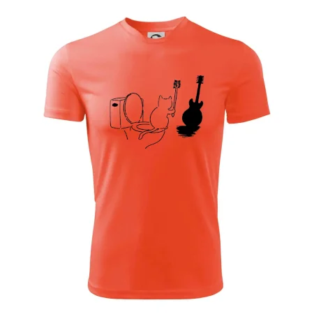 Mačka a gitara WC