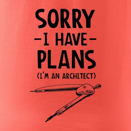 Sorry I have plans - architect