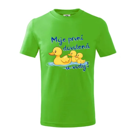 Moje první dovolená u vody - sourozenci