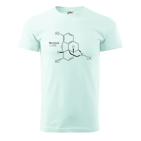 Molekulárna štruktúra Morfín