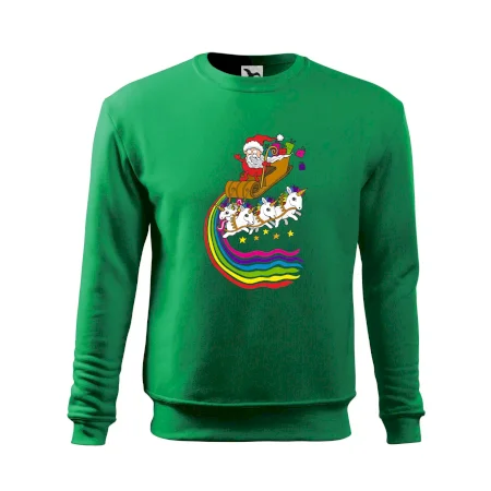 Santa a jednorožce (Pecka design)