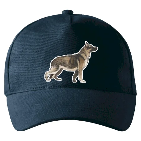 Nemecký ovčiak - hnedý kreslený