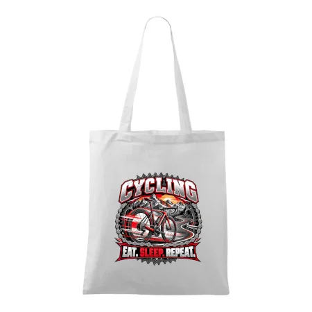 Bicykel medzi horami eat sleep repeat