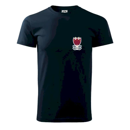 Folklór na prsníku kvetina štvorlistá