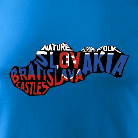 Mapy - názvy miest - Slovensko