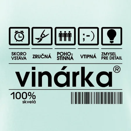 Čiarový kód - vinárka
