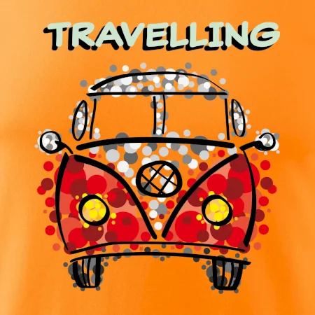Traveling kreslené auto (lulu_art)