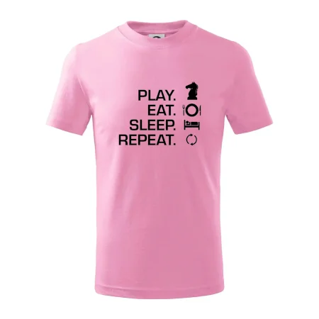 Eat sleep play - šach