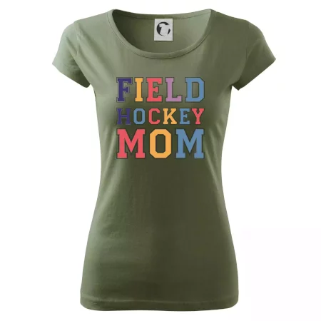 Field hockey mom - športové písmo