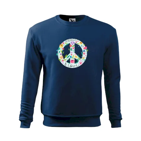 Peace and love symbol