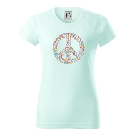Peace symbol lístočky