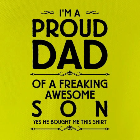Proud Dad SON