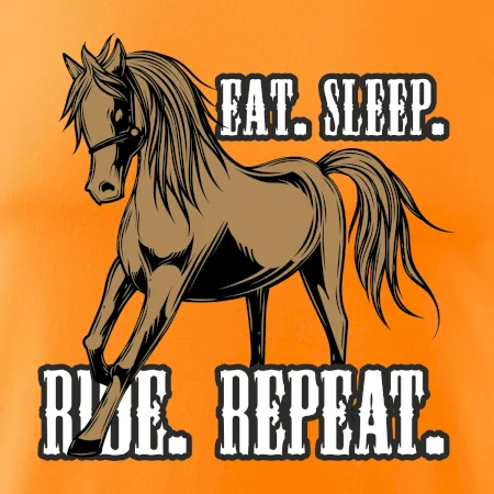 Eat Sleep Ride Repeat Western