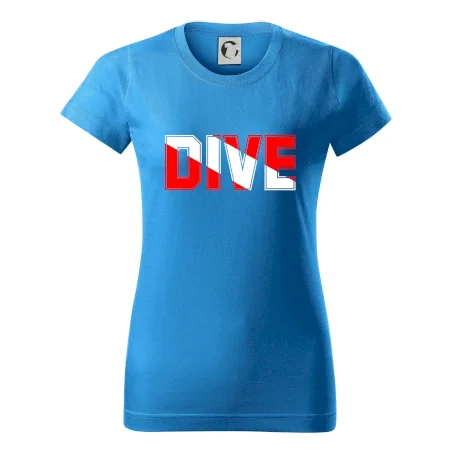 Dive nápis vlajka