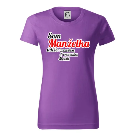 Som manželka takže...