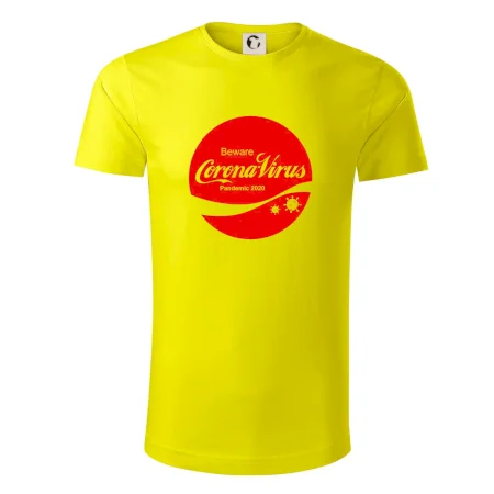 Corona virus pandemic logo