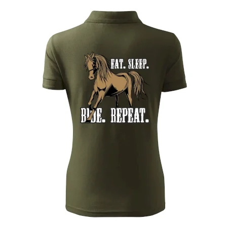 Eat Sleep Ride Repeat Western