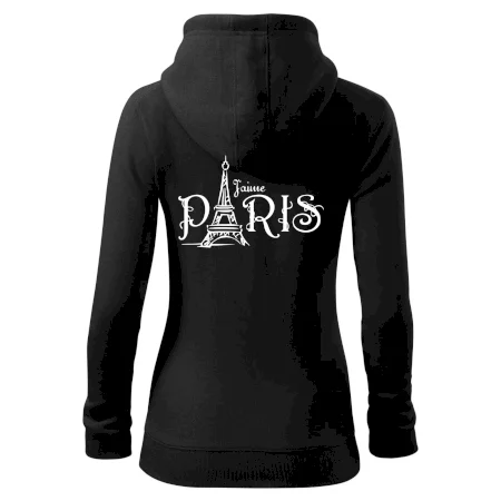 Paris nápis Eiffelovka rovný