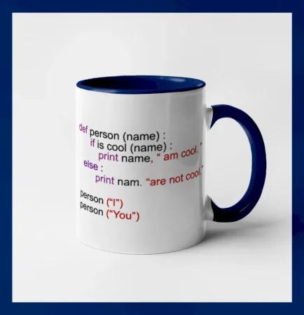Python I am cool, You are not cool