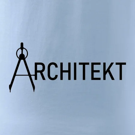 Architekt nápis