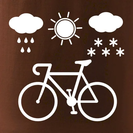Cyklista za každého počasia
