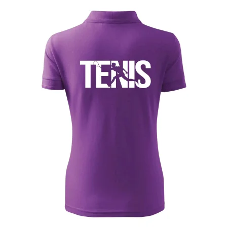 Tenis nápis silueta