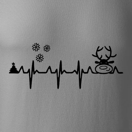 EKG Vianoce Vločky a sob