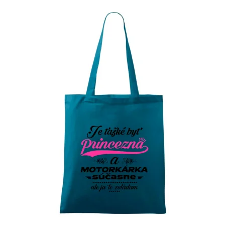 Je ťažké byť princezná motorkárka