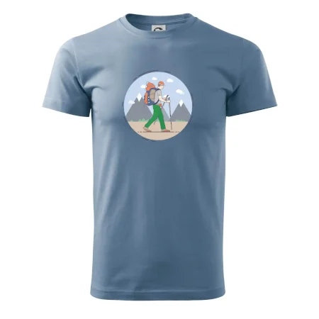 Farebný párový motív na hory