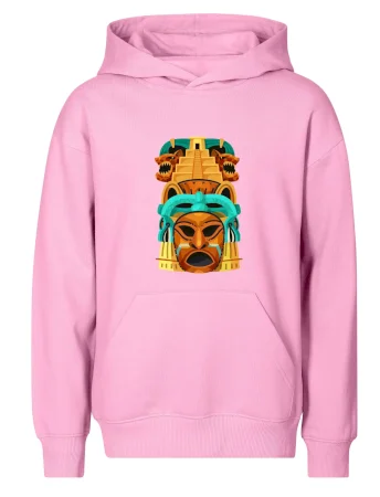 Mayová maska s pyramídou
