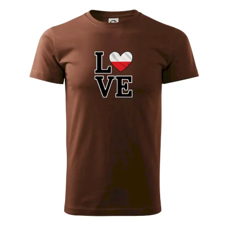 Love Poľská vlajka