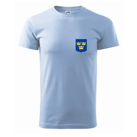 Švédsky znak tri korunky na prsník