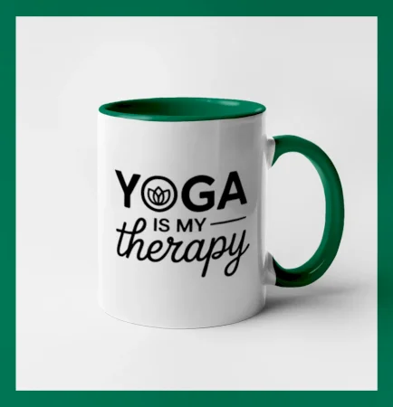 Yoga Is My Therapy nápis