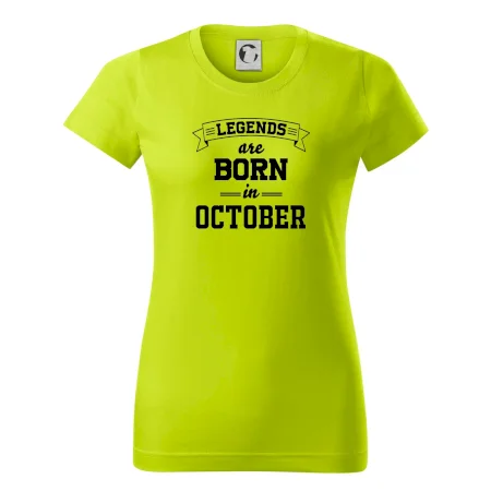 Legends are born in October