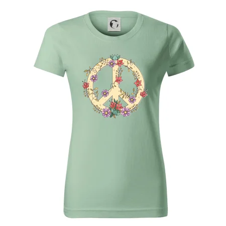 Peace symbol pieskový