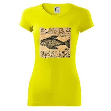 Egyptské hieroglyfy ryba