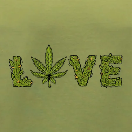 Konope nápis love