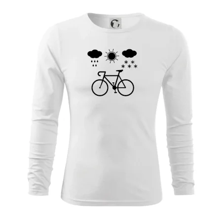 Cyklista za každého počasia