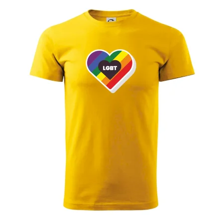 LGBT srdce dúhové
